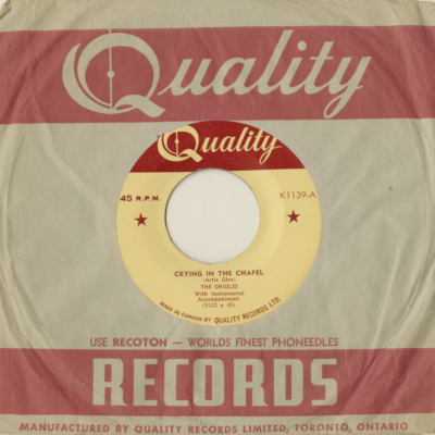 Crying In The Chapel / Don't You Think I Ought To Know (1953)