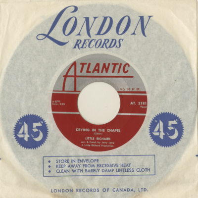Crying In The Chapel / Hole In The Wall (1963)