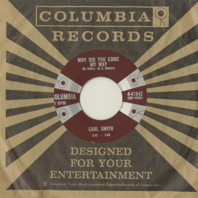 Cut Across Shorty / Why Did You Come My Way (1960)