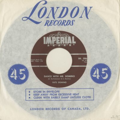 Dance With Mr Domino / Nothing New (1962)