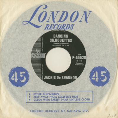 Dancing Silhouettes / Faded Love (1962)