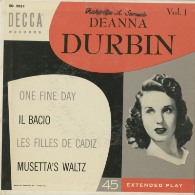 Deanna Durbin Vol 1 (1953)