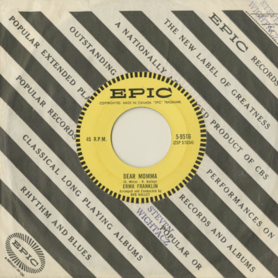 Dear Momma / Never Again (1962)