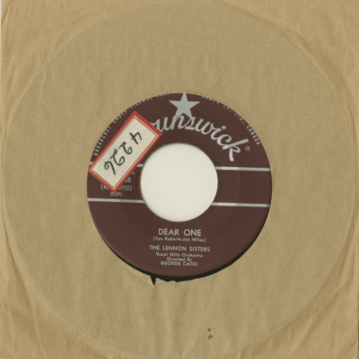 Dear One / Mister Clarinet Man (1958)