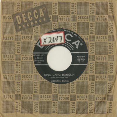 Ding Dang Danglin' / To Whom It May Concern (1957)