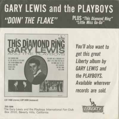 Doin' The Flake / This Diamond Ring (1965)
