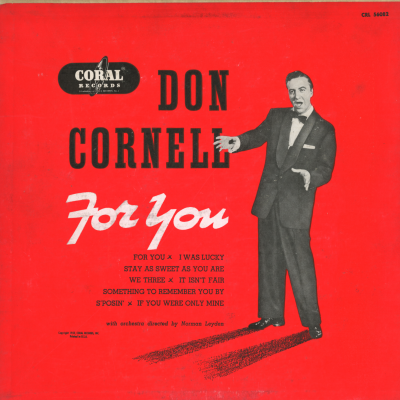 Don Cornell For You