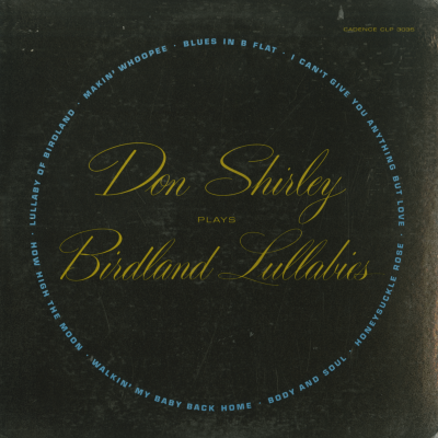 Don Shirley Plays Birdland Lullabies
