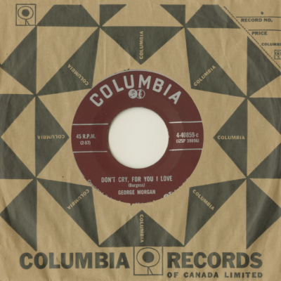 Don't Cry For You I Love / The Tears Behind The Smile (1957)
