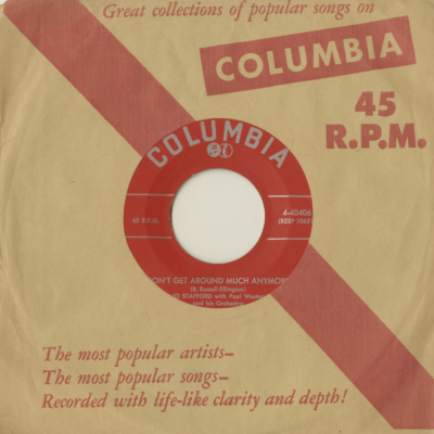 Don't Get Around Much Anymore / Darling Darling Darling (1955)