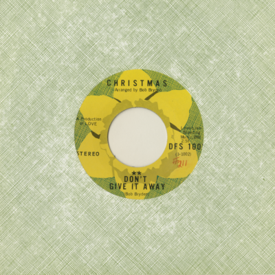 Don't Give It Away / Farewell Sweet Lovin (1970)