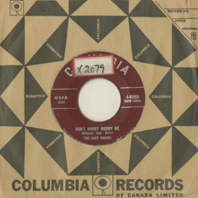 Don't Hurry Worry Me / True Love And Tender Care (1957)
