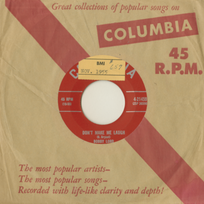 Don't Make Me Laugh / I Can't Do Without You Anymore (1955)