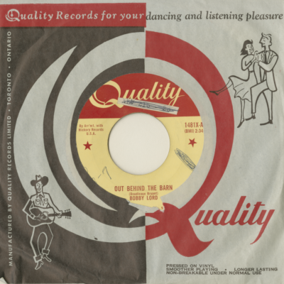 Don't Shed Any Tears / Out Behind The Barn (1962)