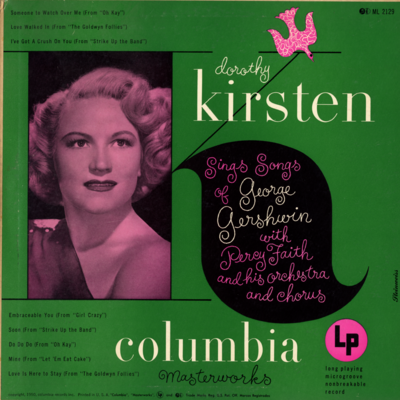 Dorothy Kirsten Sings Songs Of George Gershwin (1950)