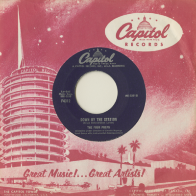 Down By The Station / Listen Honey (1959)