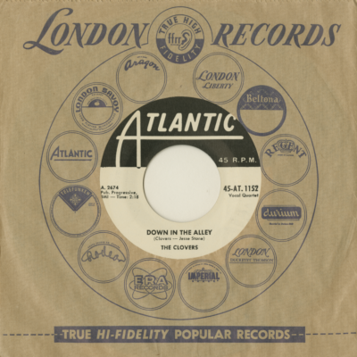 Down In The Alley / There's No Tomorrow (1957)