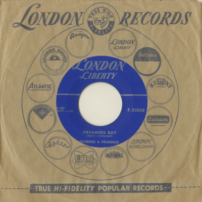 Dreamers Bay / We Can't Sing Rhythm And Blues (1957)