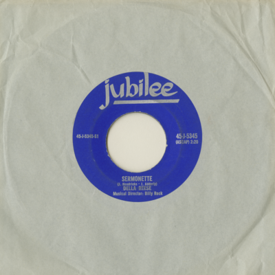 Dreams End At Dawn / Sermonette (1958)