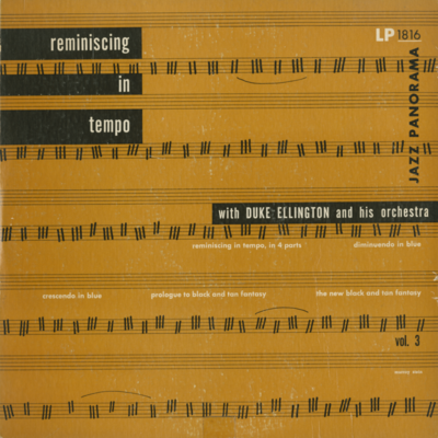 Reminiscing In Tempo With Duke Ellington And His Orchestra Vol 3