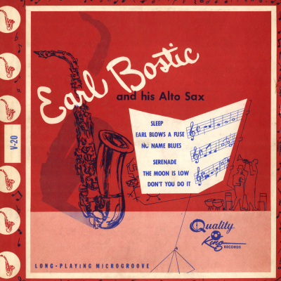 Earl Bostic And His Alto Sax (1955)