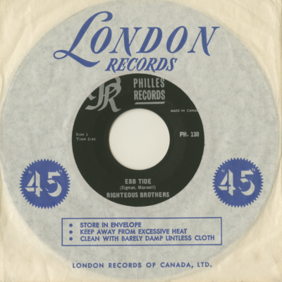 Ebb Tide / I Love You For Sentimental Reasons (1965)
