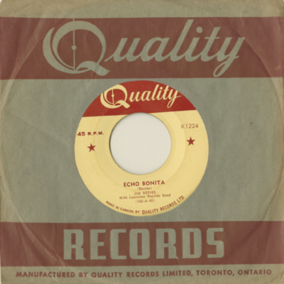 Echo Bonita / Then I'll Stop Loving You (1954)