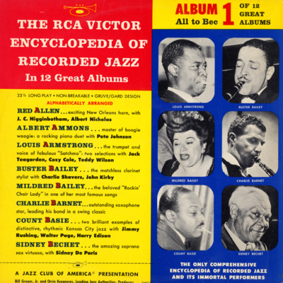 Encyclopedia Of Recorded Jazz, Album 1 (1956)