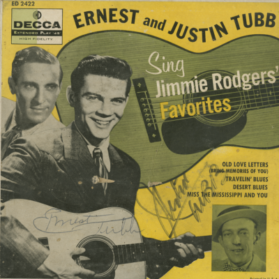 Ernest Tubb & Justin Tubb Sing Jimmie Rodgers Favorites (1956)