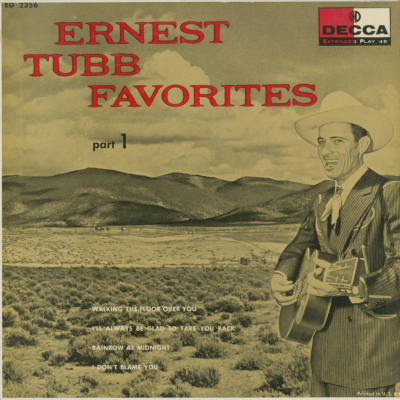 Ernest Tubb Favorites Part 1 (1956)