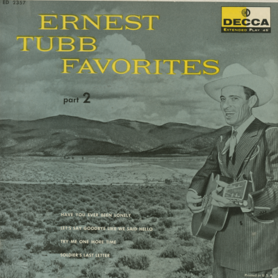 Ernest Tubb Favorites Part 2 (1956)