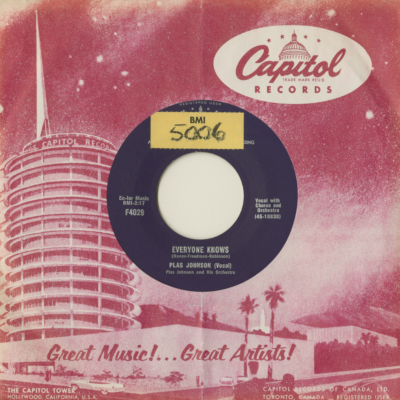 Everyone Knows / Blow Your Blues Away (1958)
