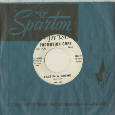 Face In A Crowd / Ain't Gonna Try Anymore (1963)