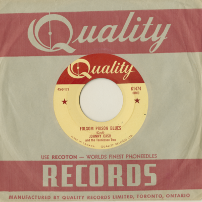 Folsom Prison Blues / So Doggone Lonesome (1956)