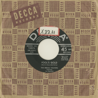 Fool's Gold / I'll Try I'll Try (1957)