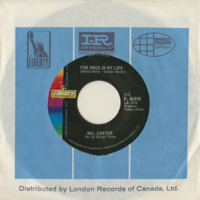 For Once In My Life / Edelweiss (1967)