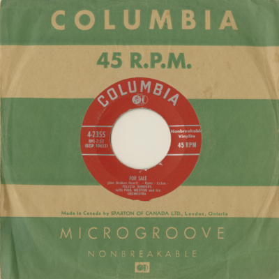 For Sale / Ma Curly Headed Baby (1954)