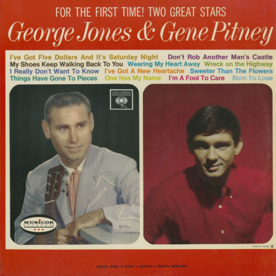 For The First Time Gearge Jones & Gene Pitney (1965)
