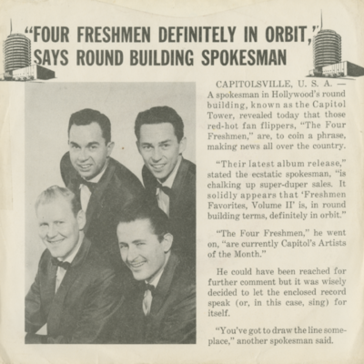 Four Freshmen Definitely In Orbit (1959)