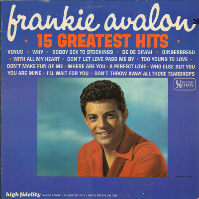 Frankie Avalon 15 Greatest Hits (1964)