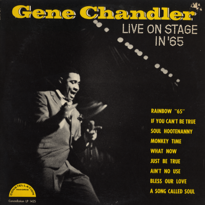Gene Chandler Live On Stage in '65 (1964)
