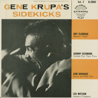 Gene Krupa's Sidekicks Vol 2 (1955)
