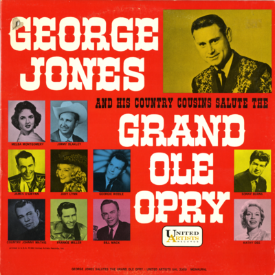 George Jones And His Country Cousins Salute The Grand Ole Opry (1963)