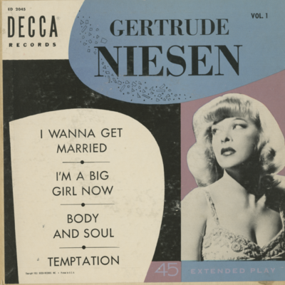 Gertrude Niesen Vol 1 (1953)