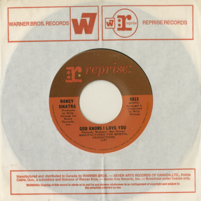 God Knows I Love You / Just Bein' Plain Old Me (1969)
