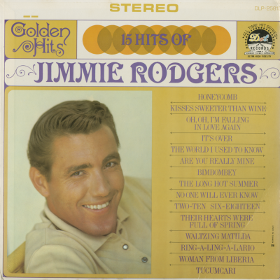 Golden Hits 15 Hits Of Jimmie Rodgers