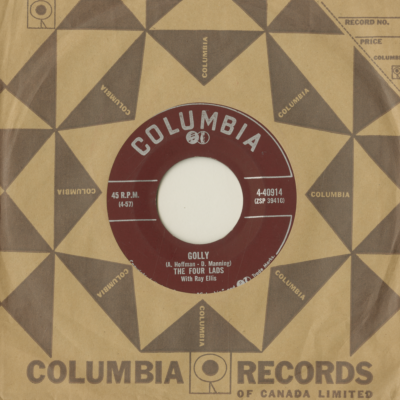 Golly / I Just Don't Know (1957)