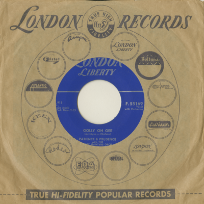 Golly Oh Gee / Tom Thumb's Tune (1959)