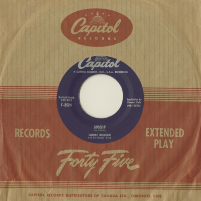 Gossip / Wherever You Are (1956)