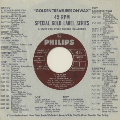 Live It Up / Guess Who (1964)